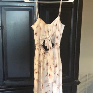 Peekaboo cutout dainty dress